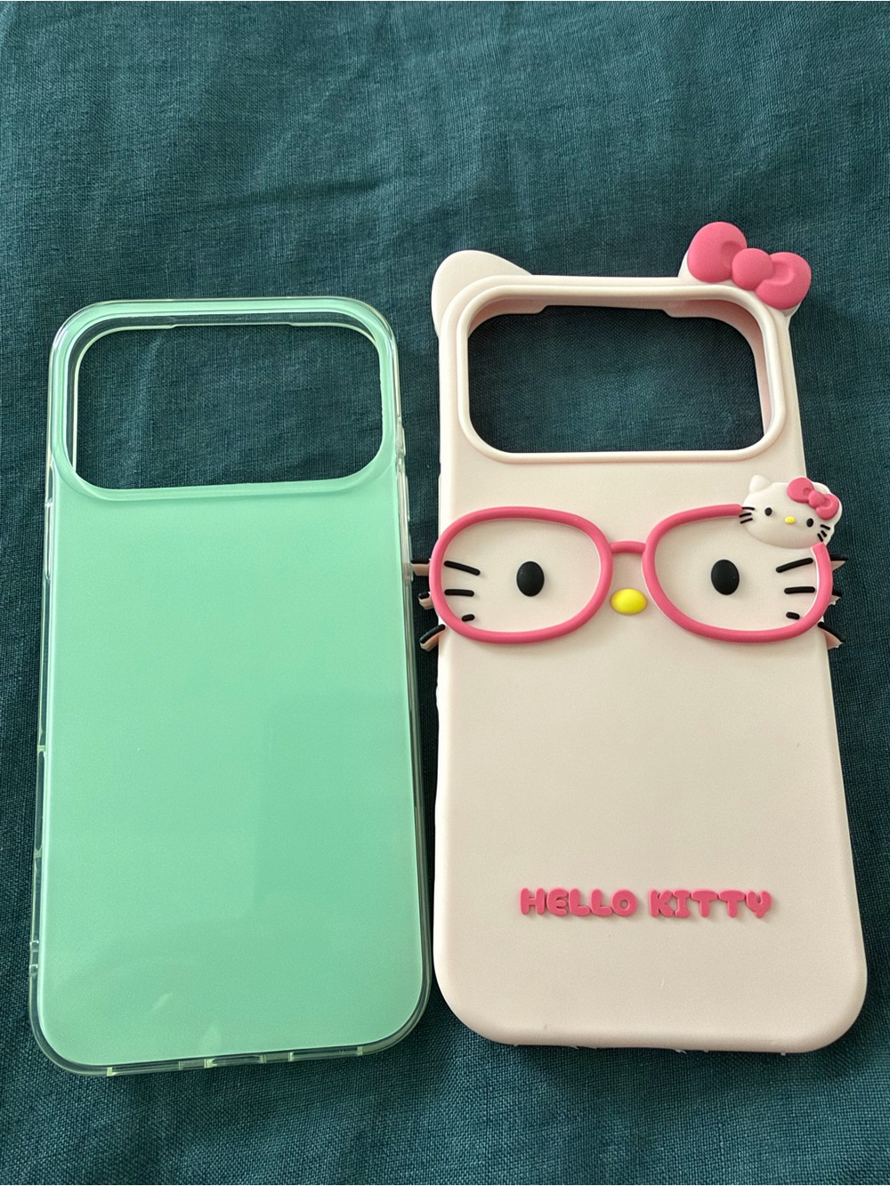 Hello Kitty and Green iPhone 17 Pro Max Case